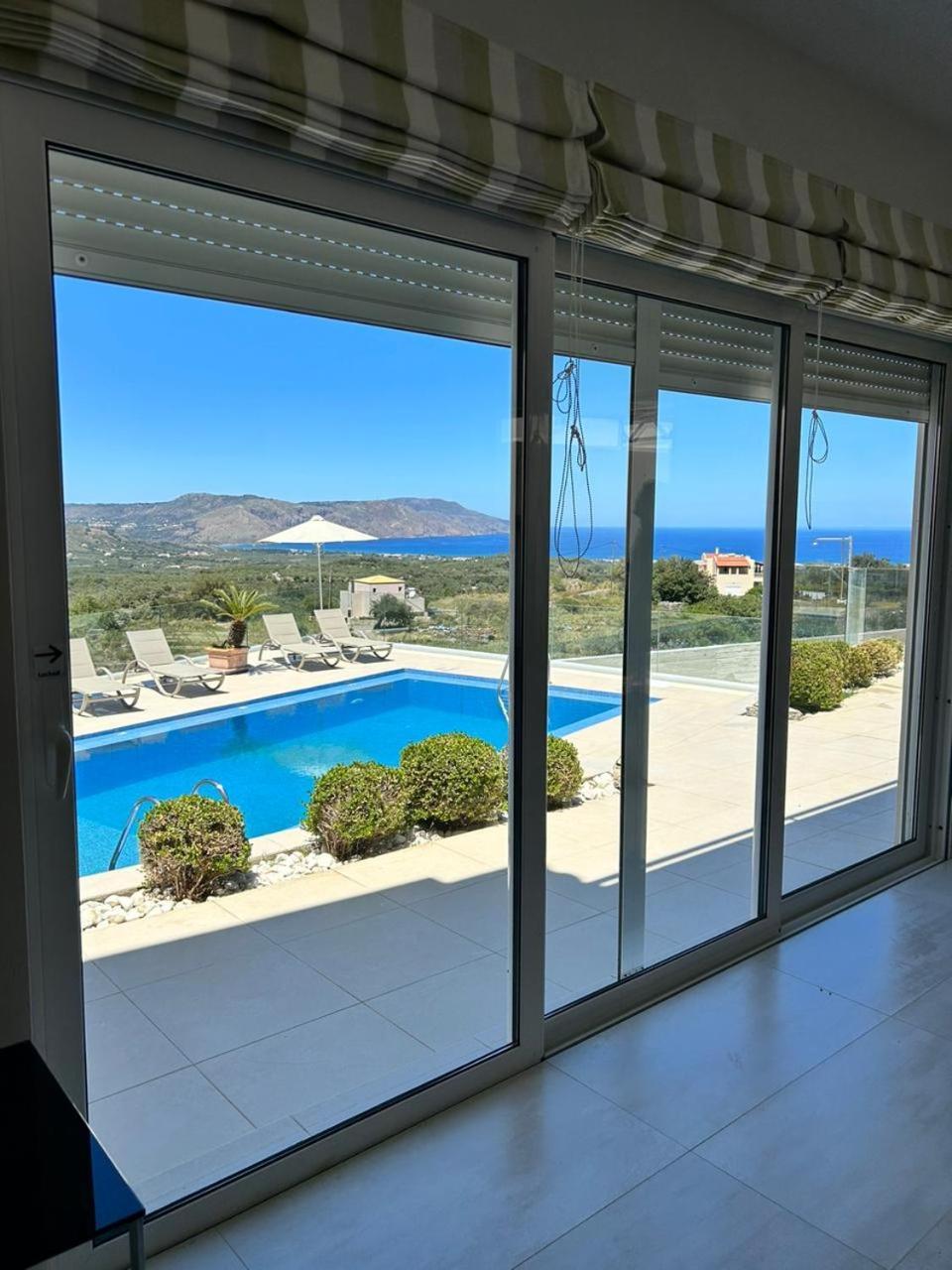 Villa Vuna - Private Pool -Sea View Chania  Exterior foto