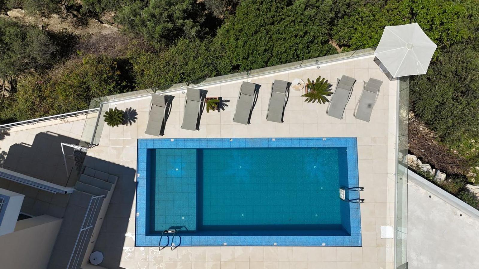 Villa Vuna - Private Pool -Sea View Chania  Exterior foto