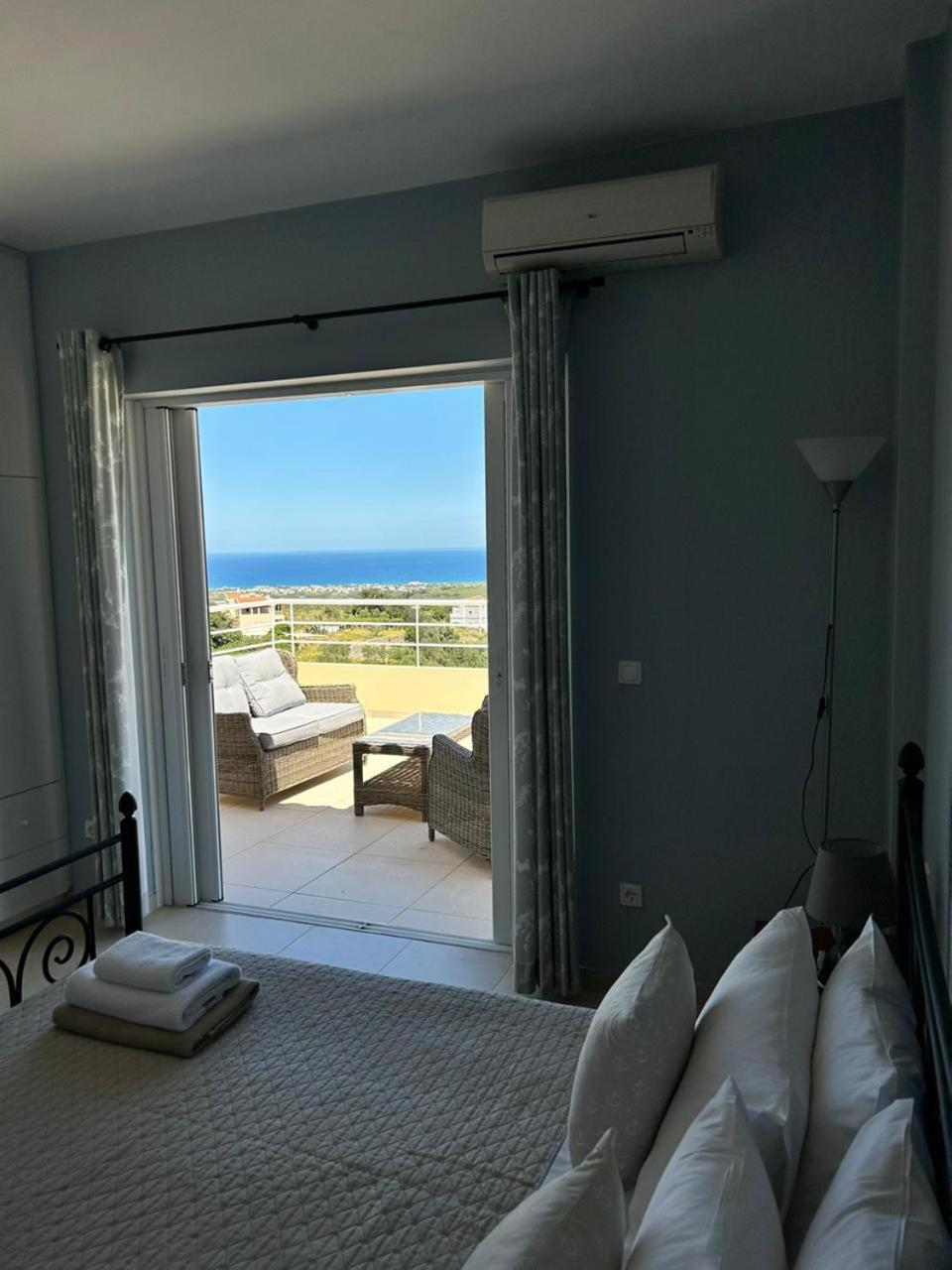 Villa Vuna - Private Pool -Sea View Chania  Exterior foto