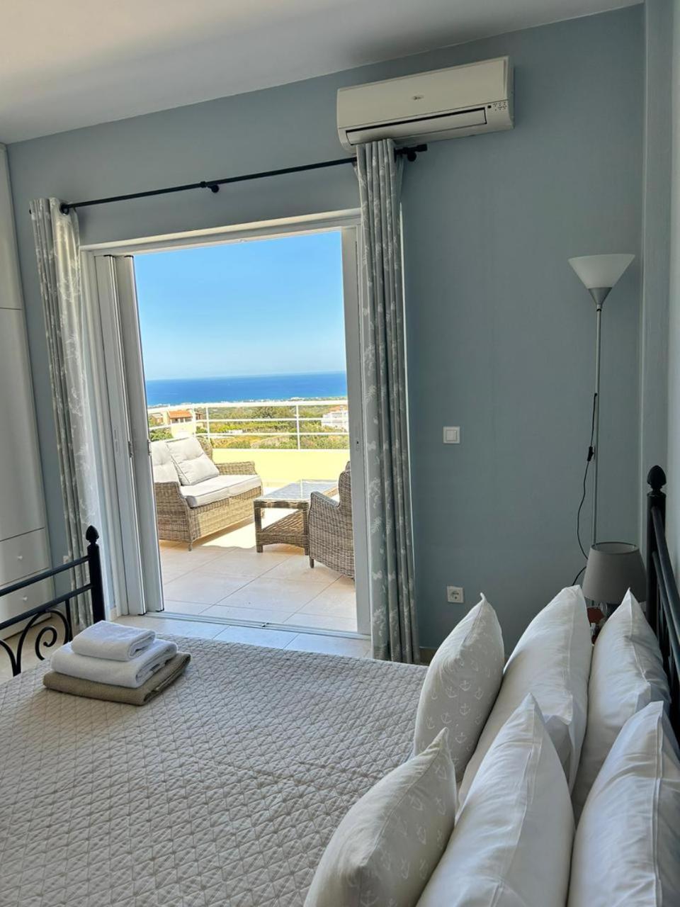 Villa Vuna - Private Pool -Sea View Chania  Exterior foto